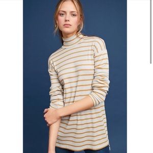 VANESSA VIRGINIA glitter grey and gold long sleeve mock neck tunic